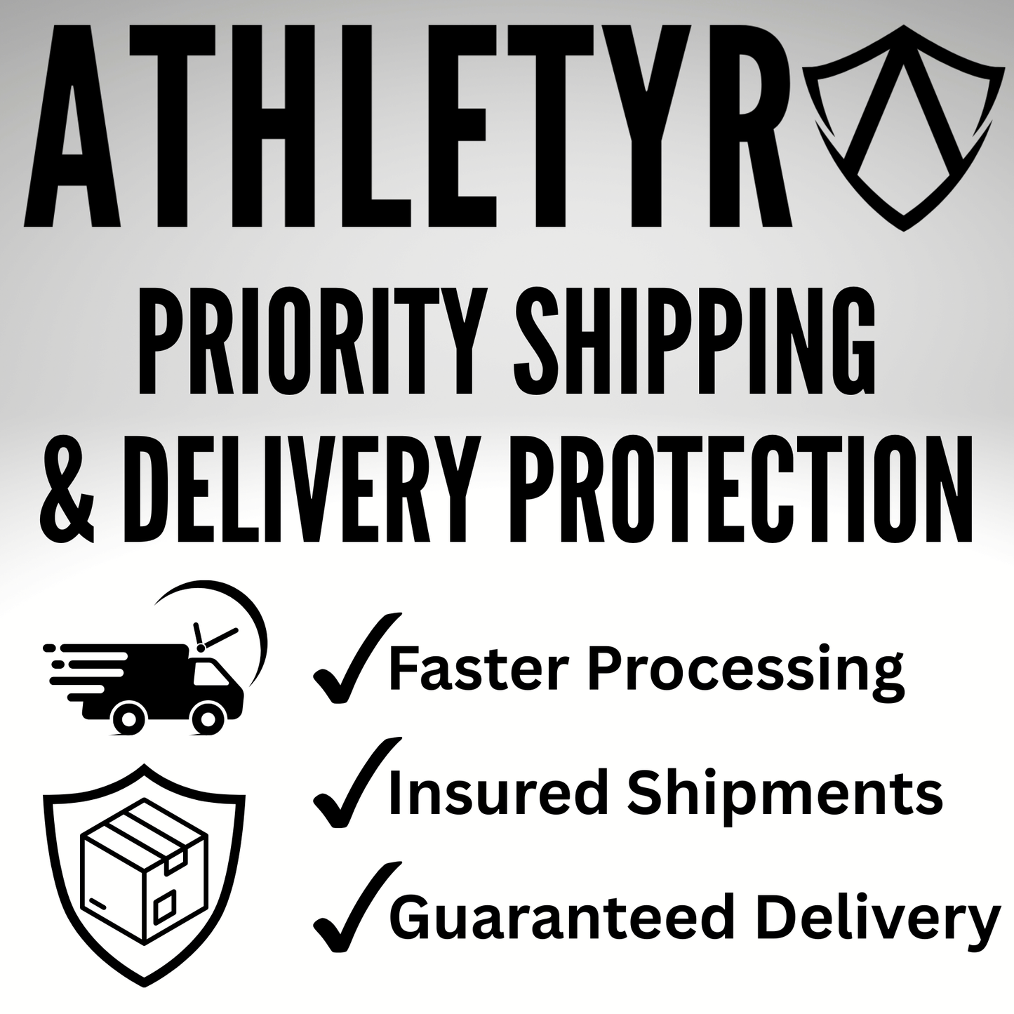 Athletyr™ Priority Shipping & Protection